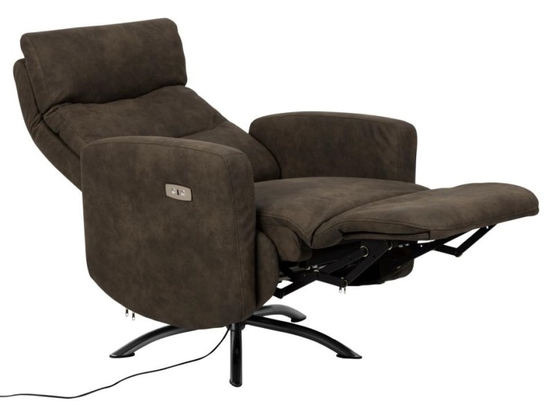 Fotel / recliner Kamares antracytowy - ACTONA